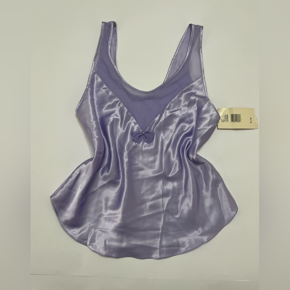 Vintage Linda Bis - purple top - size Small